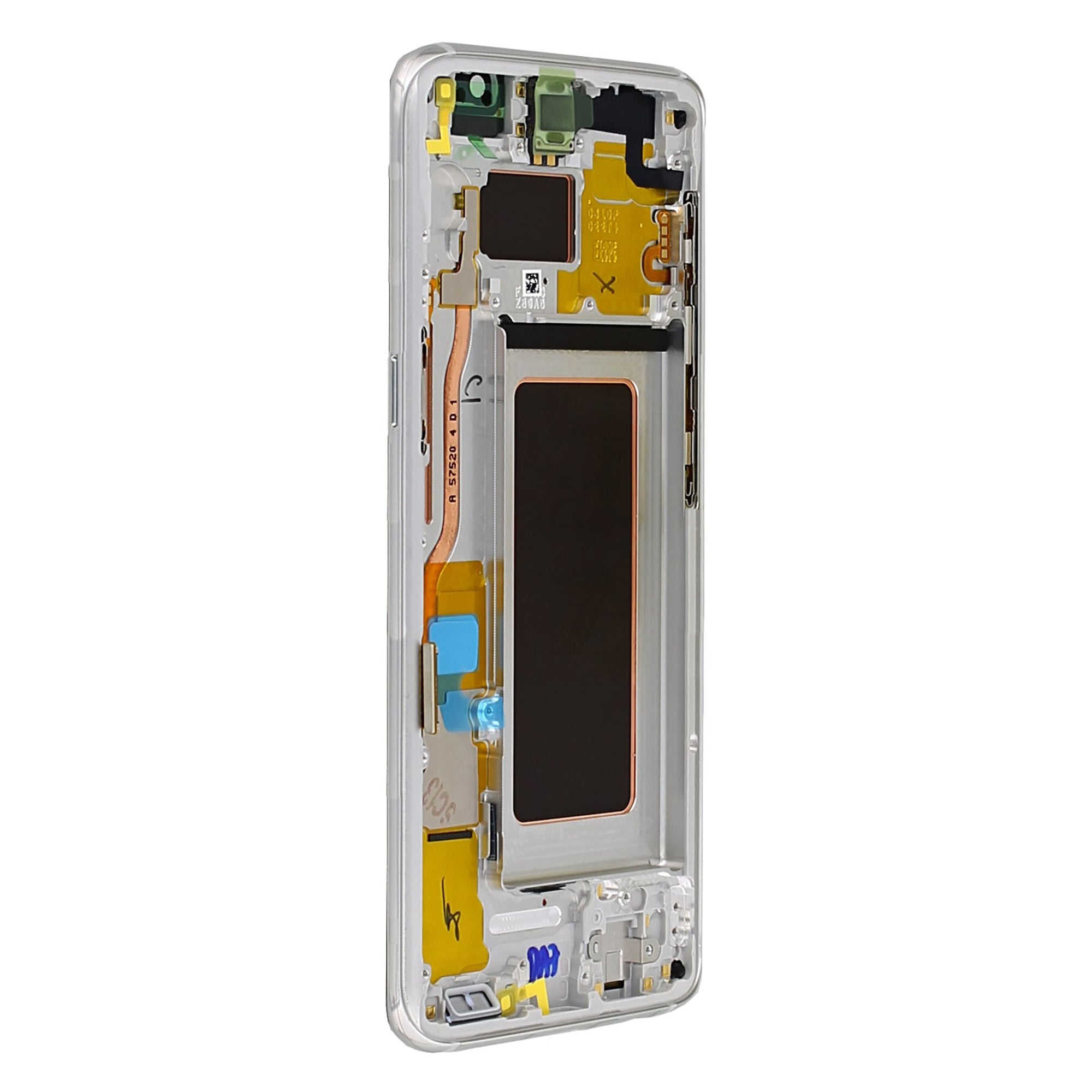 Samsung Galaxy S8 G950F Display And Digitizer With Frame Silver Service Pack
