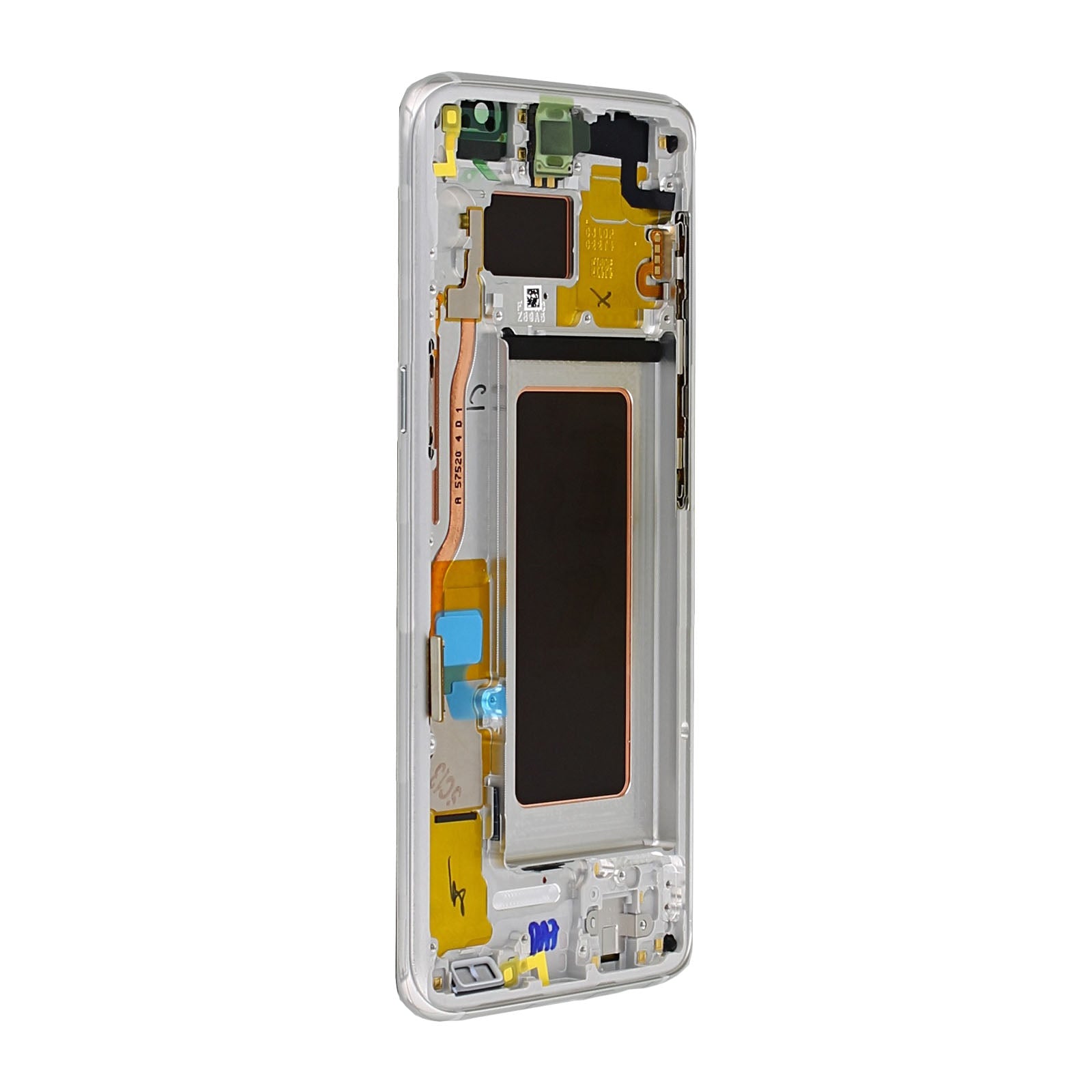 Samsung Galaxy S8 G950F Display And Digitizer With Frame Silver Service Pack