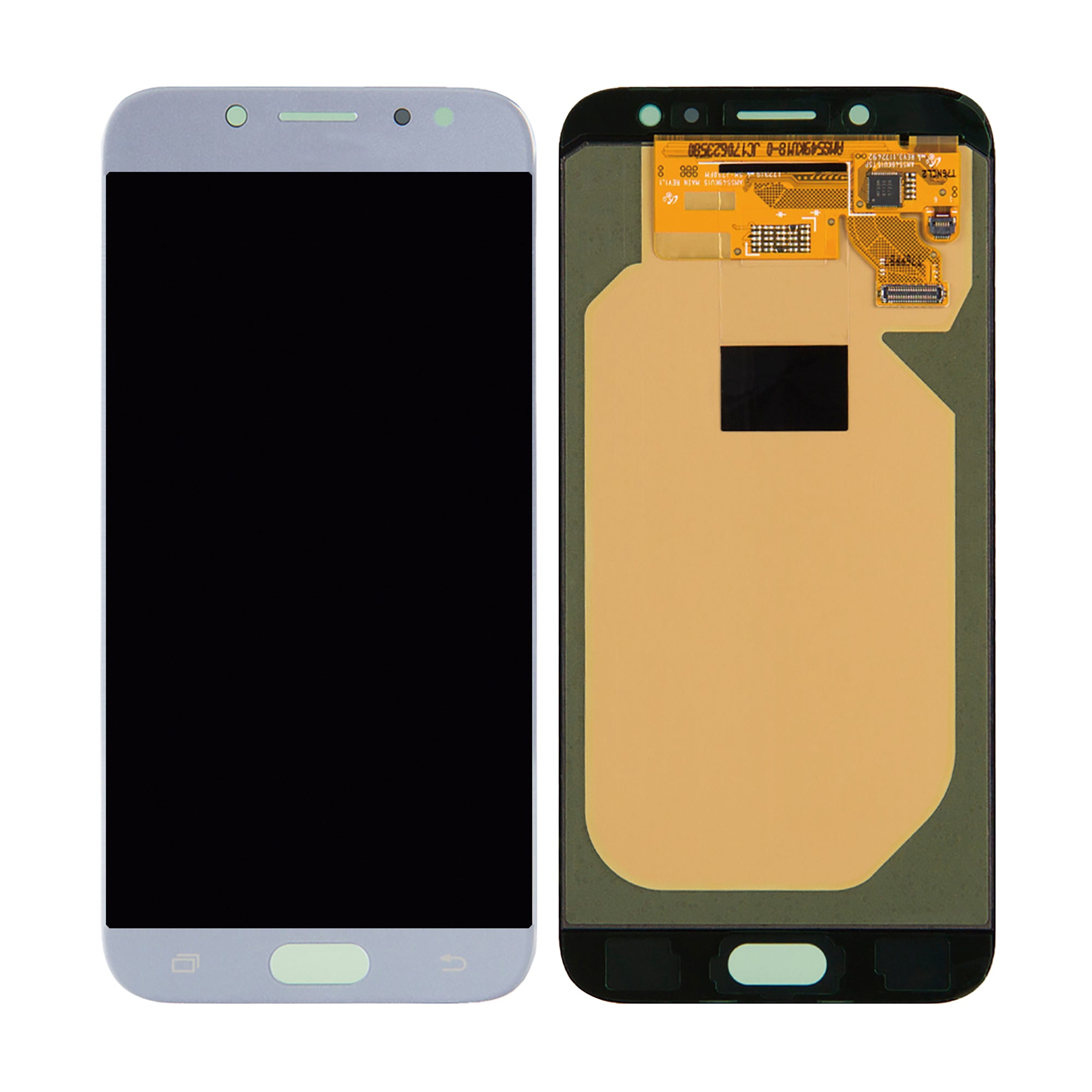 Samsung Galaxy J7 J730F (2017) Display And Digitizer Without Frame Blue Silver Service Pack