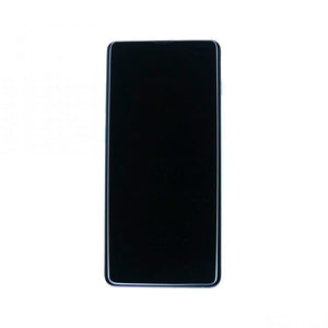 Samsung Galaxy S10 Plus G975F Display And Digitizer With Frame Prism White Service Pack