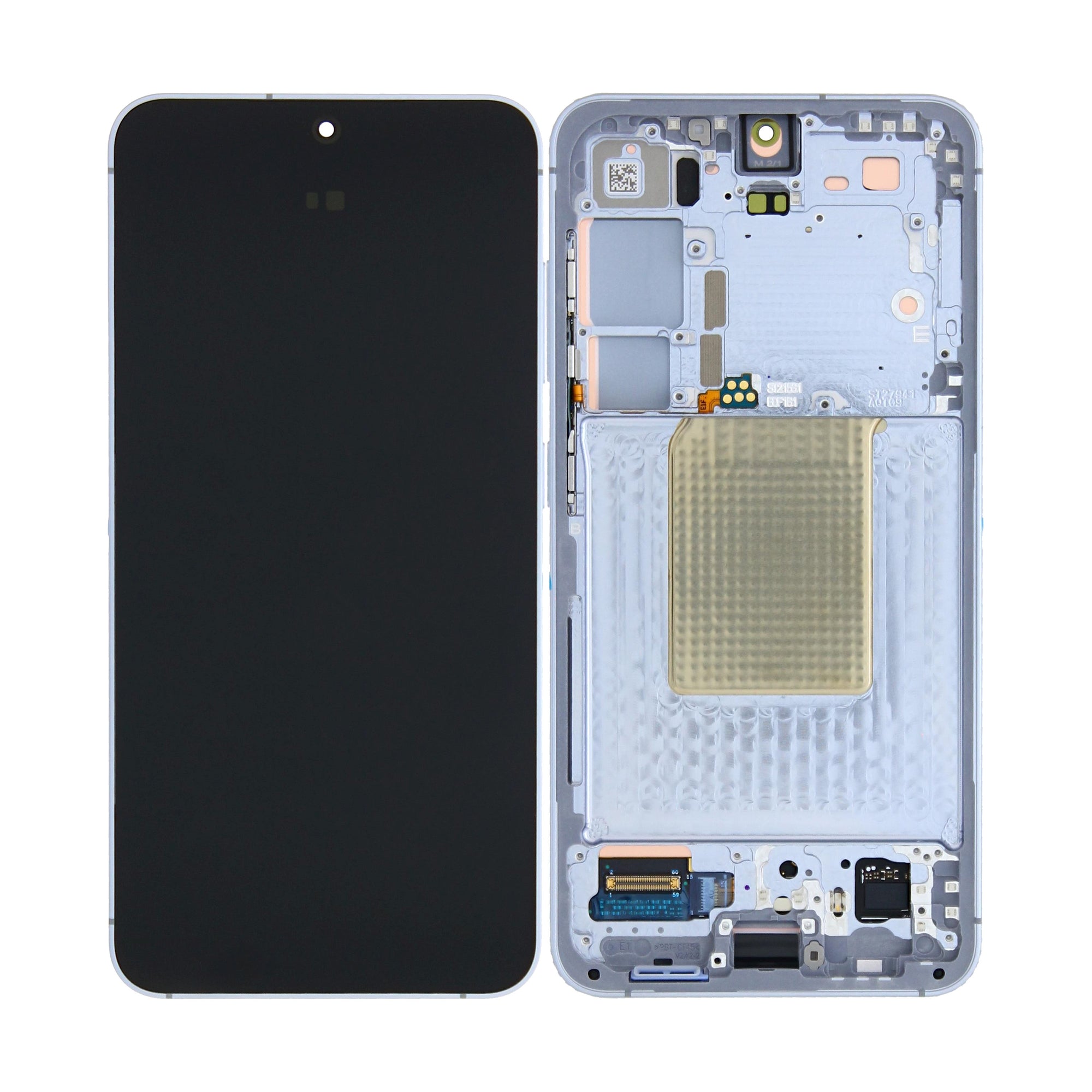 Samsung Galaxy S24 S921B Display And Digitizer With Frame Sapphire Blue Pre-Assembled