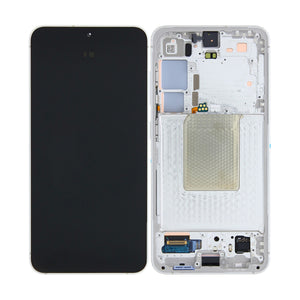Samsung Galaxy S24 S921B Display And Digitizer With Frame Marble Grey Pre-Assembled