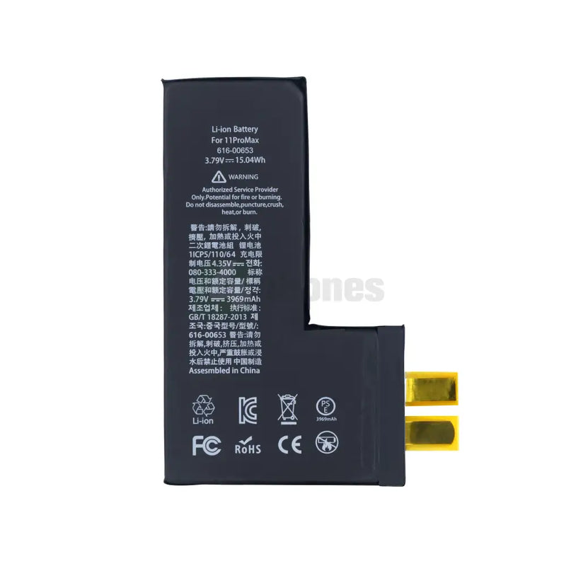 For Apple iPhone 11 Pro Max Battery (Spot Welding Required) No BMS/IC OEM Batteries