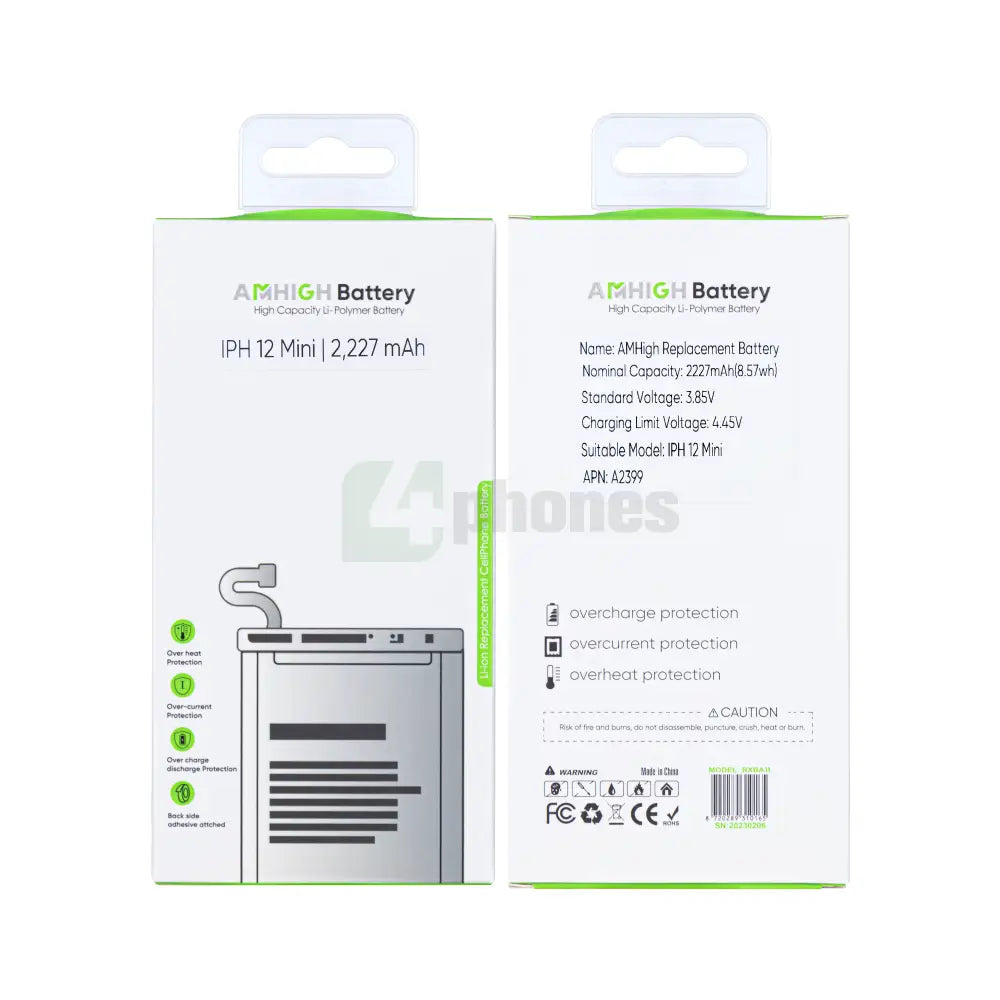 For Apple iPhone 12 Mini Battery With TI-Chip OEM Batteries