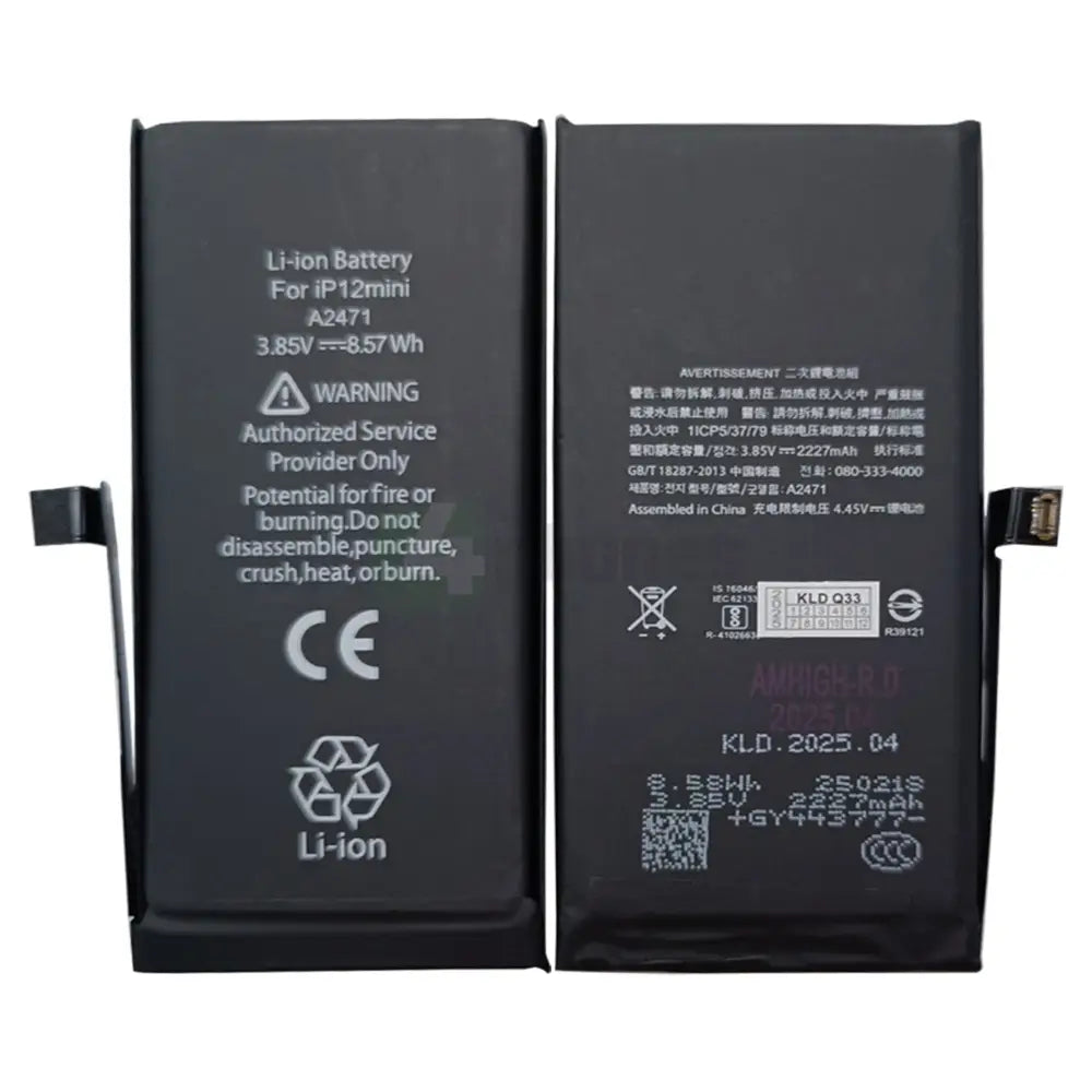 For Apple iPhone 12 Mini Run Diagnostics Battery OEM Batteries