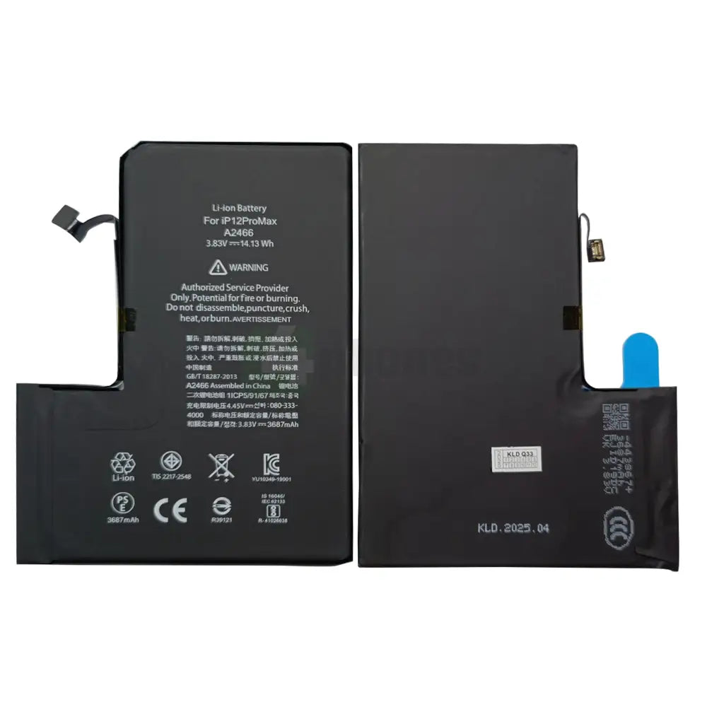 For Apple iPhone 12 Pro Max Run Diagnostics Battery OEM Batteries