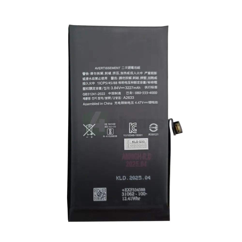 For Apple iPhone 13 Battery Run Diagnostics Battery OEM Batteries