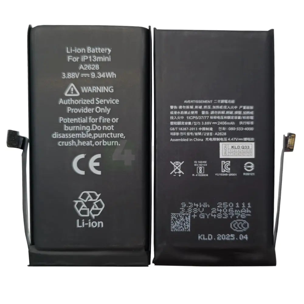 For Apple iPhone 13 Mini Run Diagnostics Battery OEM Batteries