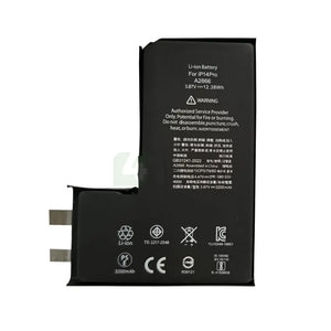 For Apple iPhone 14 Pro Battery (Spot Welding Required) No BMS/IC OEM Batteries