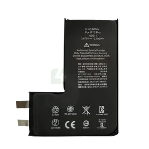 For Apple iPhone 15 Pro Battery (Spot Welding Required) No BMS/IC OEM Batteries