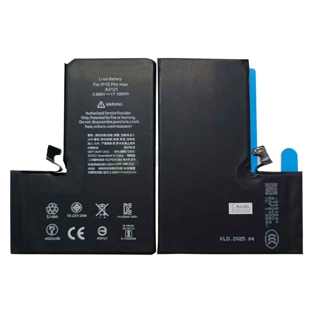 For Apple iPhone 15 Pro Max Run Diagnostics Battery OEM Batteries