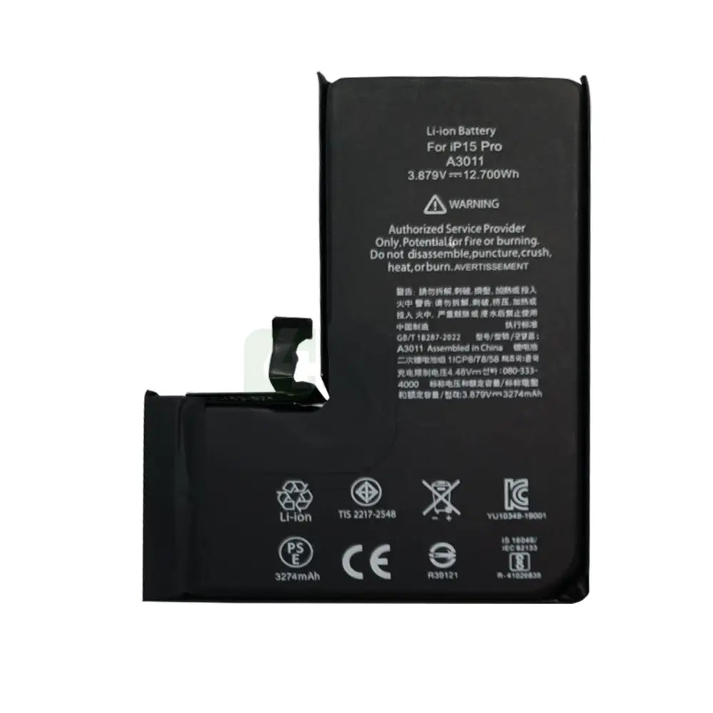 For Apple iPhone 15 Pro Run Diagnostics Battery OEM Batteries