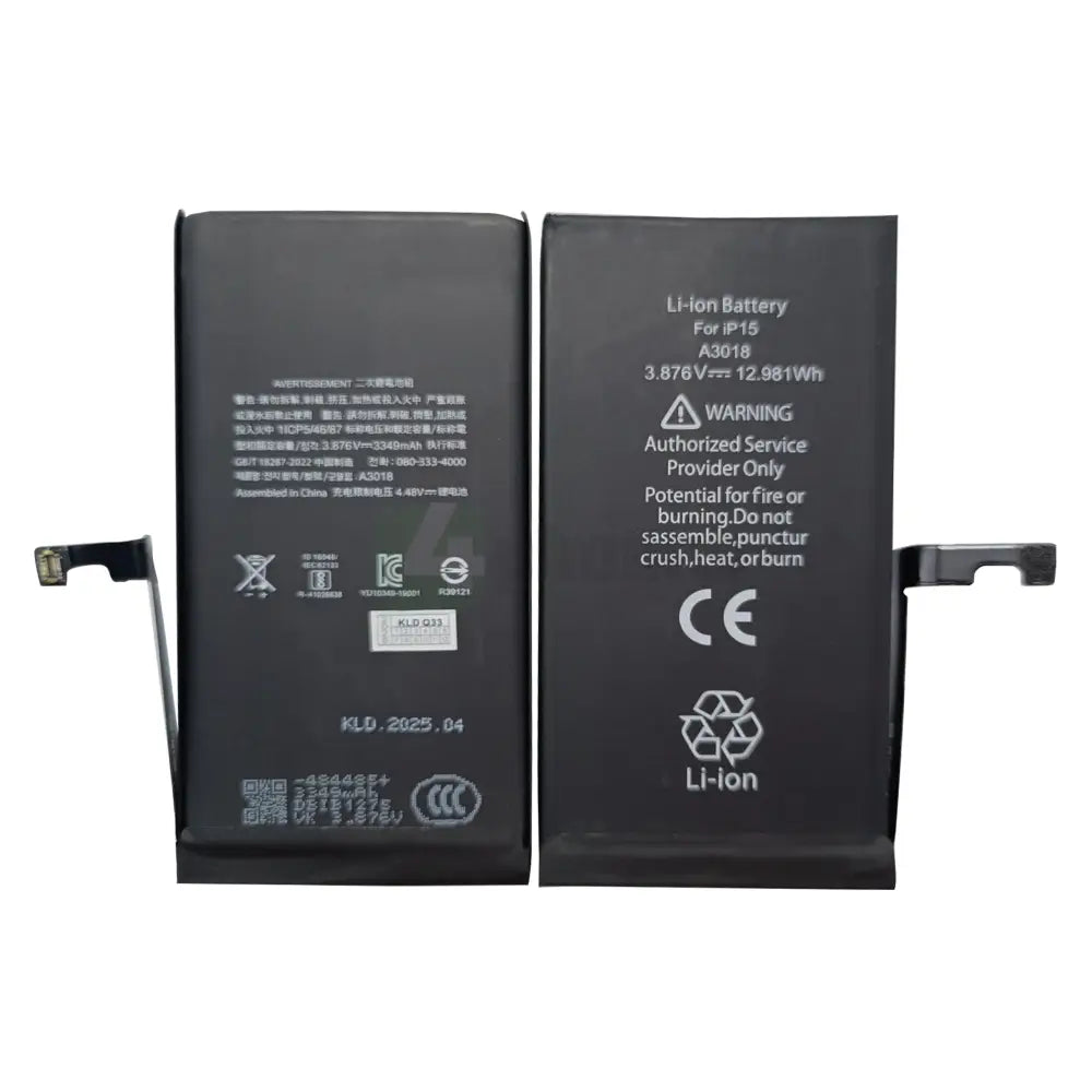 For Apple iPhone 15 Run Diagnostics Battery OEM Batteries