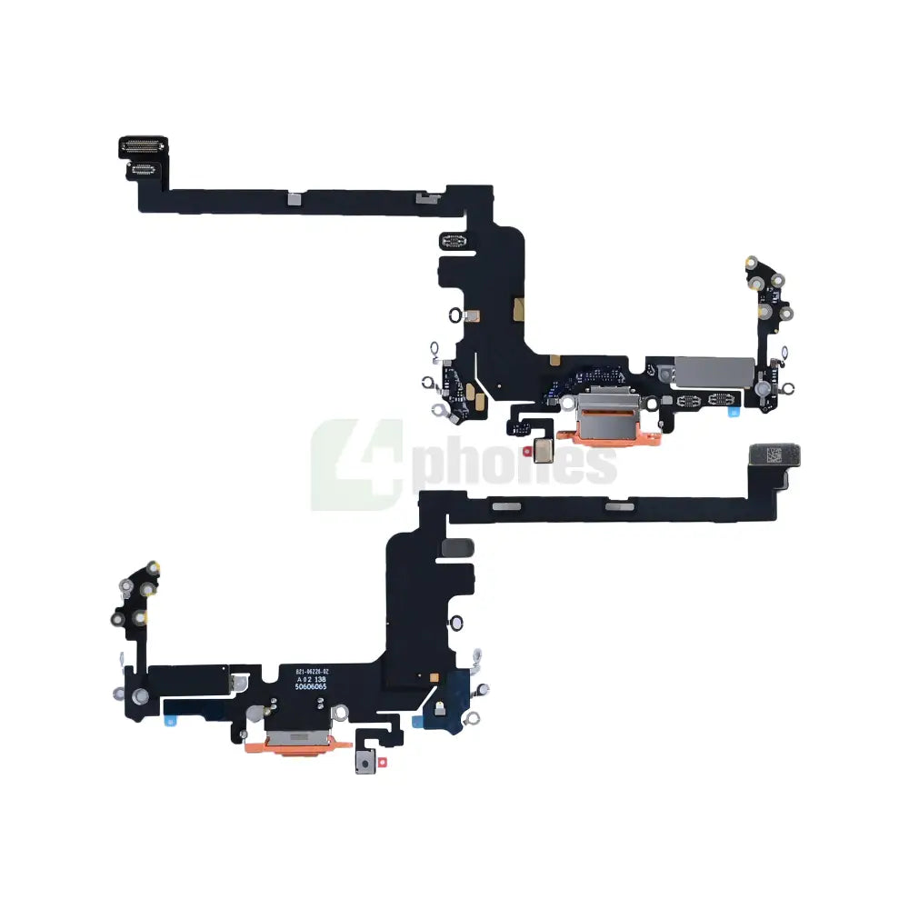 For Apple iPhone 17 Pro System Charging Flex Cosmic Orange Pulled System charging board