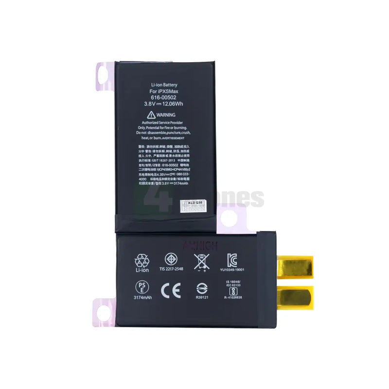 For Apple iPhone XS Max Battery (Spot Welding Required) No BMS/IC OEM Batteries