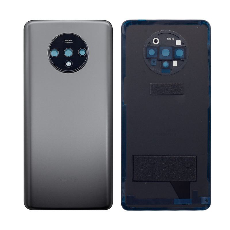 OnePlus 7T Back Cover Grey (+ Lens)