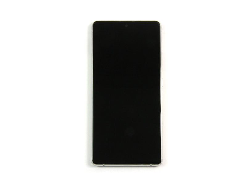 Samsung Galaxy S10 Lite G770F Display And Digitizer With Frame Prism White Service Pack