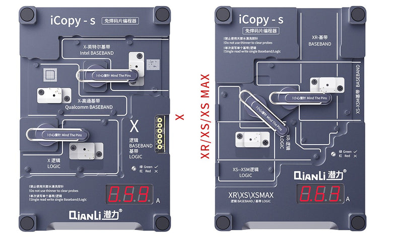 Qianli iCopy-s 4 in 1 Double-sided Chip Test Stand (iPhone X/XR/XS/XS Max)