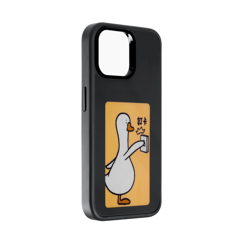 For iPhone 13, 14 Smart Ink Phone Case Black