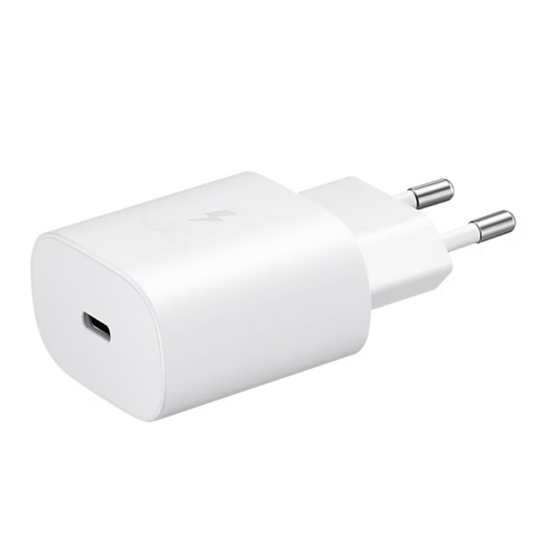 Samsung EP-TA800XW USB-C 25W PD Charger Including USB-C Cable White Retail Box