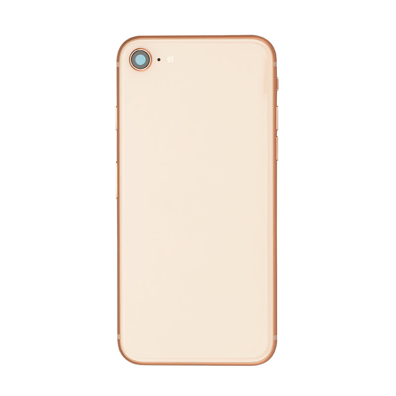 For iPhone 8 Back Housing Incl All Small Parts Without Battery And Back Camera Gold