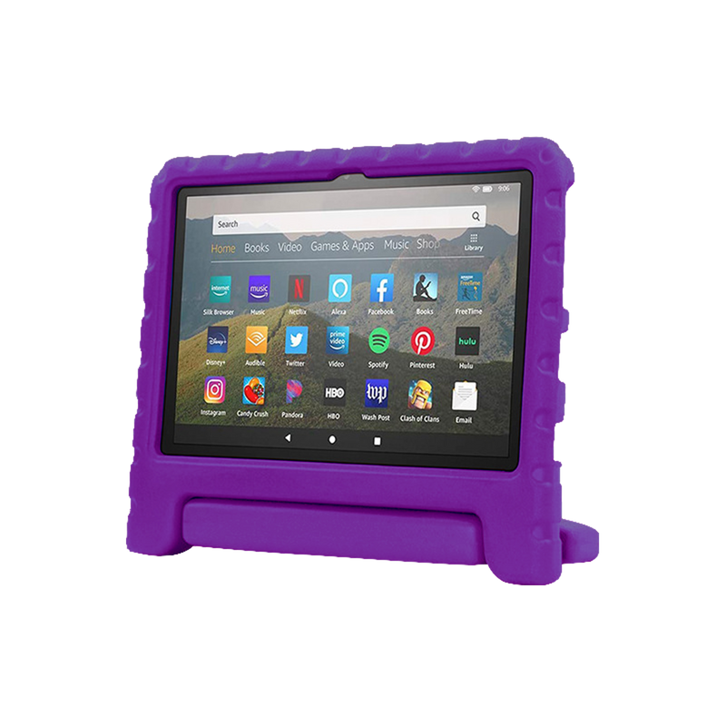 Rixus RXTC06 For iPad Air 3 10.5 (2019) 10.2 (2021, 2019) Pro 10.5 (2018) Tablet Kids Case Purple