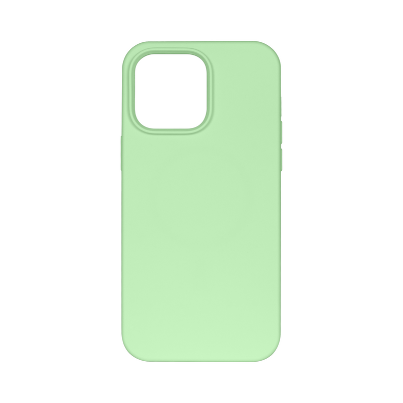 Rixus For iPhone 15 Pro Max Soft TPU Phone Case Matcha Green