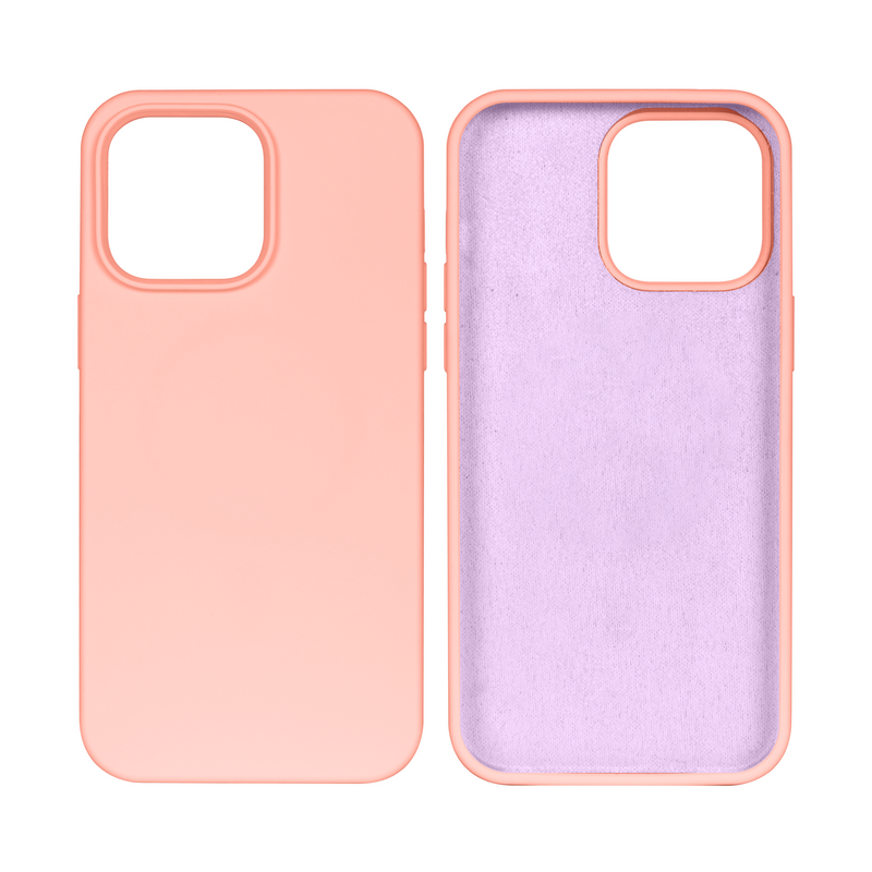 Rixus For iPhone 15 Pro Max Soft TPU Phone Case Pink