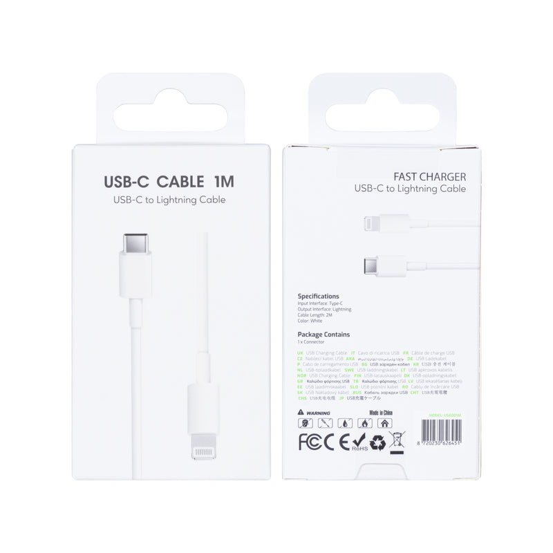 For Apple Cable USB-C to Lightning 1m  Retail Box