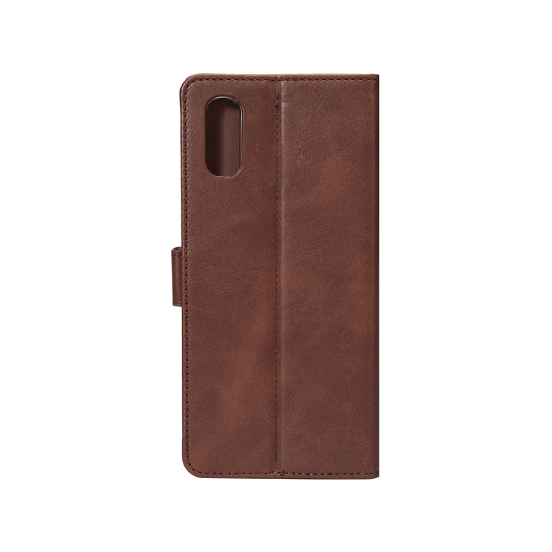 Bookcase For iPhone X/ XS Brown