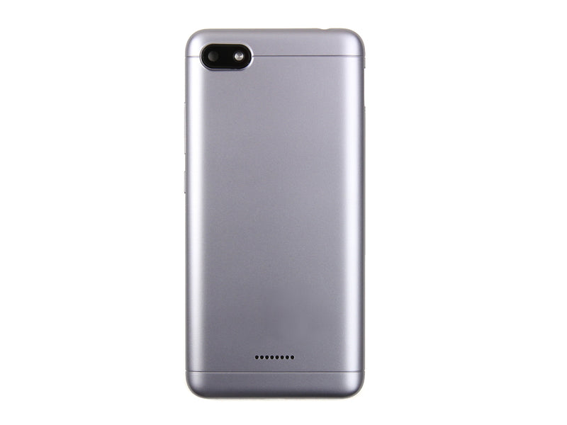 Xiaomi Redmi 6A Back Housing Grey (+ Lens)