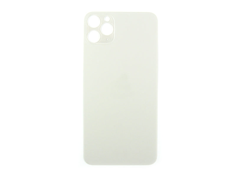 For iPhone 11 Pro Max Extra Glass Silver (Enlarged Camera Frame)