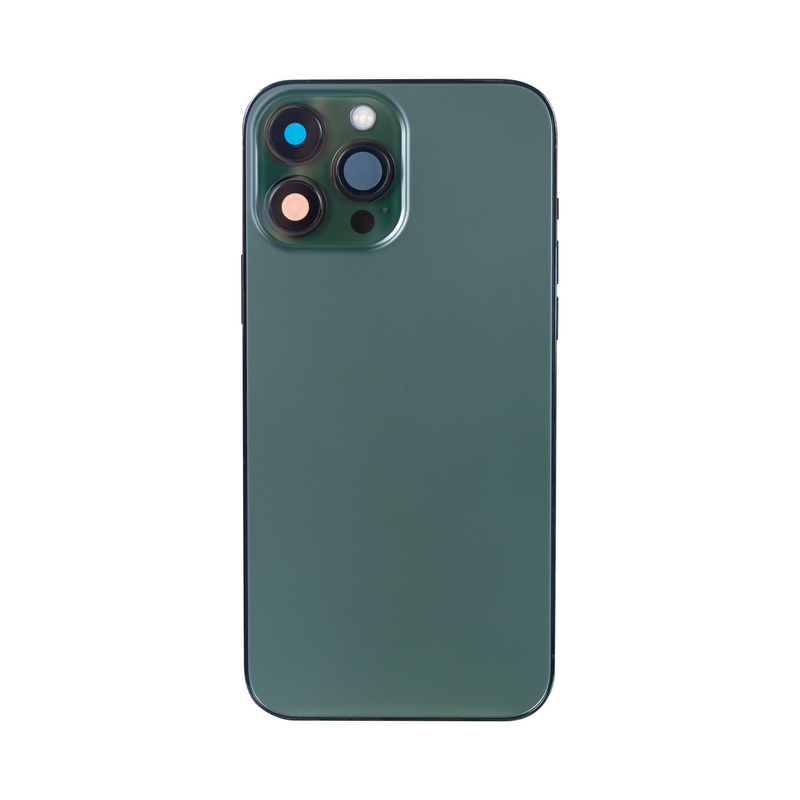 For iPhone 13 Pro Max Complete Housing incl. All Small Parts Without Battery & Back Cam Alpine Green