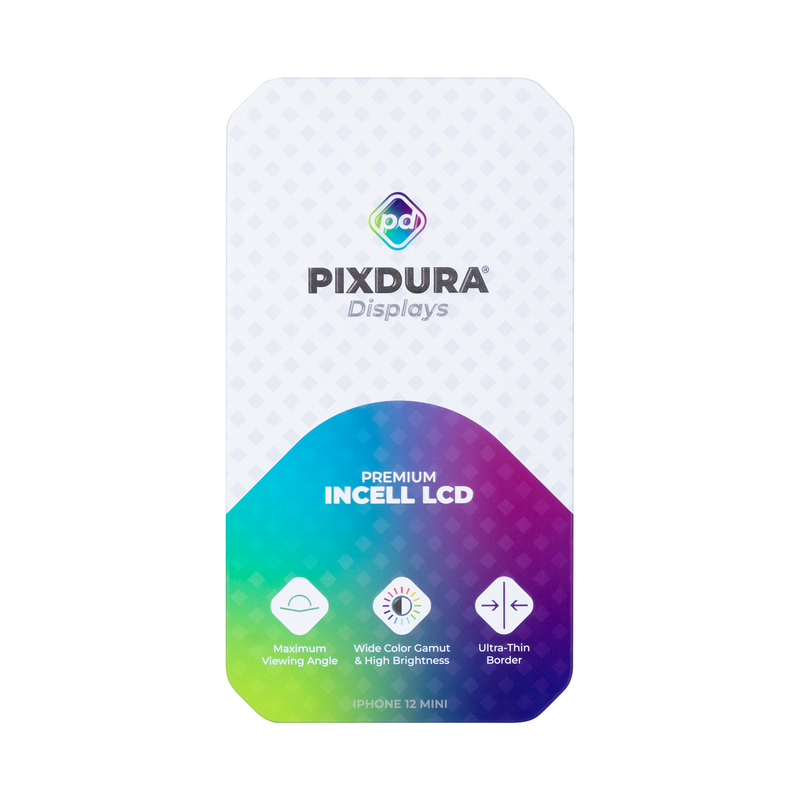 PIXDURA For iPhone 12 Mini Display And Digitizer In-Cell Premium