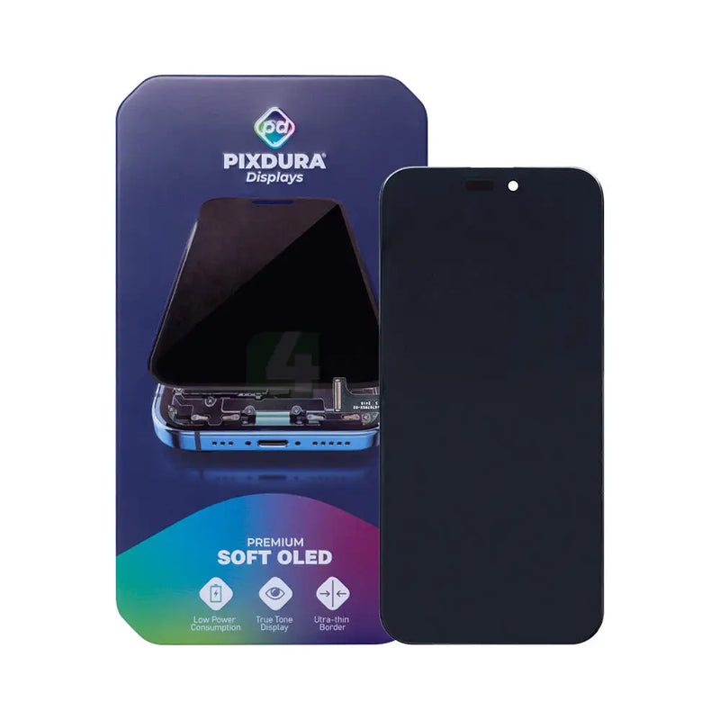 PIXDURA For iPhone 15 Pro Max Display And Digitizer Soft-OLED Premium (IC Removable) (120Hz) Screens and Displays