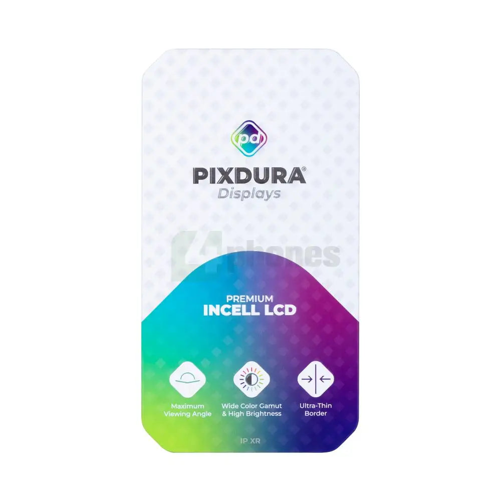 PIXDURA For iPhone XR Display And Digitizer In-Cell Premium Screens and Displays