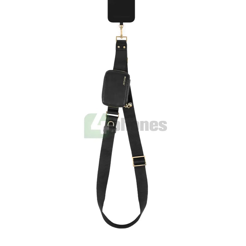 Rixus RXUS10B Utility Phone Strap Black Phone holders and wearables