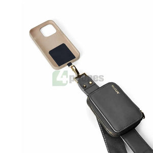Rixus RXUS10B Utility Phone Strap Black Phone holders and wearables