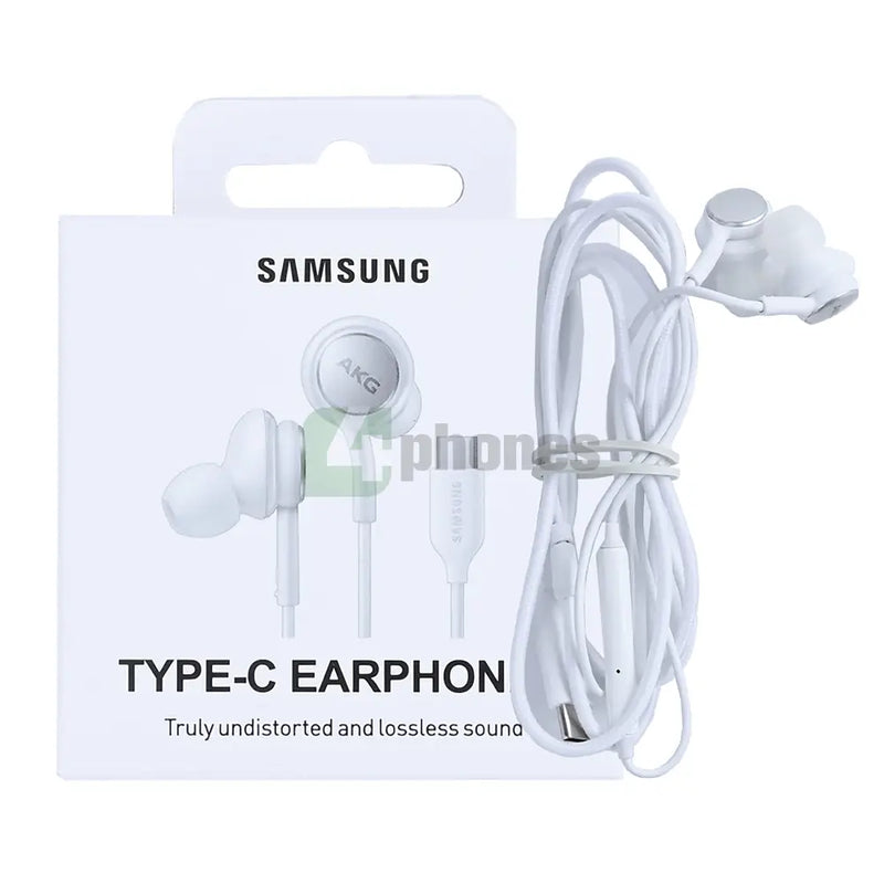 Samsung AKG Earphones USB-C White Earphones