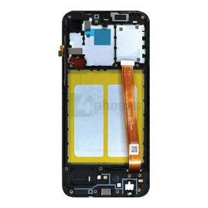 Samsung Galaxy A20e A202F Display And Digitizer With Frame Black Service Pack Screens and Displays