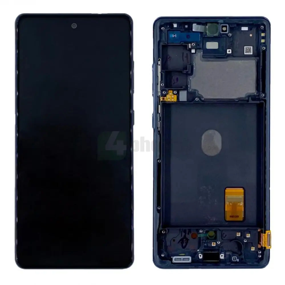 Samsung Galaxy S20 FE G780F 5G G781B Display And Digitizer With Frame Cloud Navy Service Pack Screens and Displays