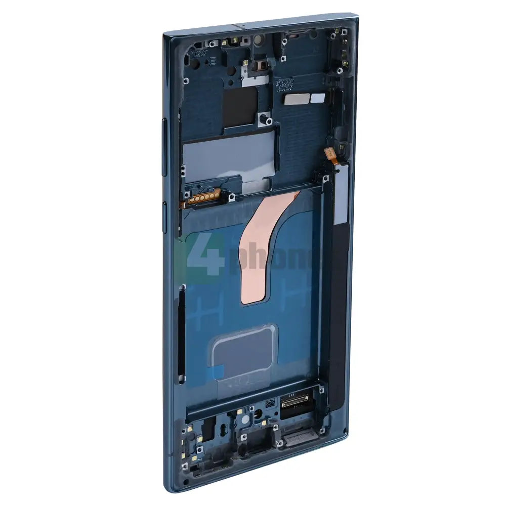 Samsung Galaxy S22 Ultra S908B Display And Digitizer With Frame Green SOFT-OLED Screens and Displays