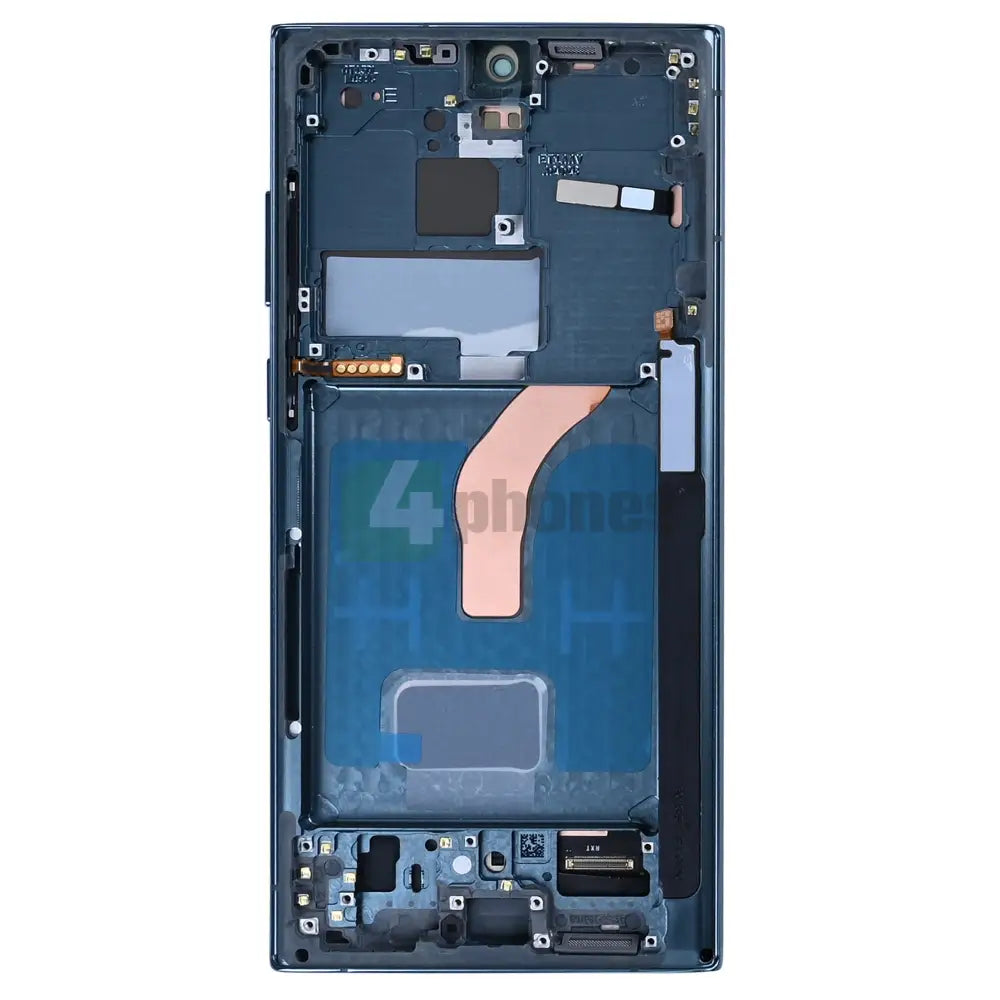 Samsung Galaxy S22 Ultra S908B Display And Digitizer With Frame Green SOFT-OLED Screens and Displays