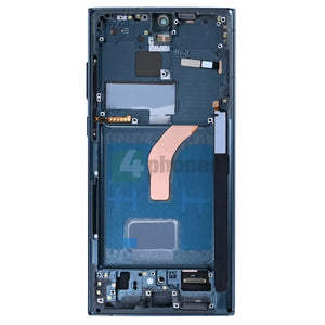 Samsung Galaxy S22 Ultra S908B Display And Digitizer With Frame Green SOFT-OLED Screens and Displays