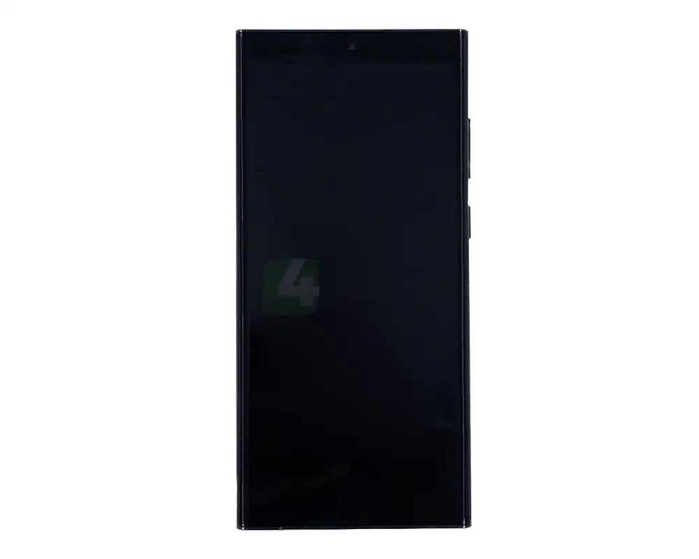 Samsung Galaxy S22 Ultra S908B Display And Digitizer With Frame Phantom Black Service Pack Screens and Displays