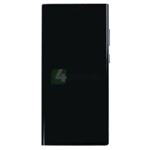 Samsung Galaxy S22 Ultra S908B Display And Digitizer With Frame Phantom White SOFT-OLED Screens and Displays