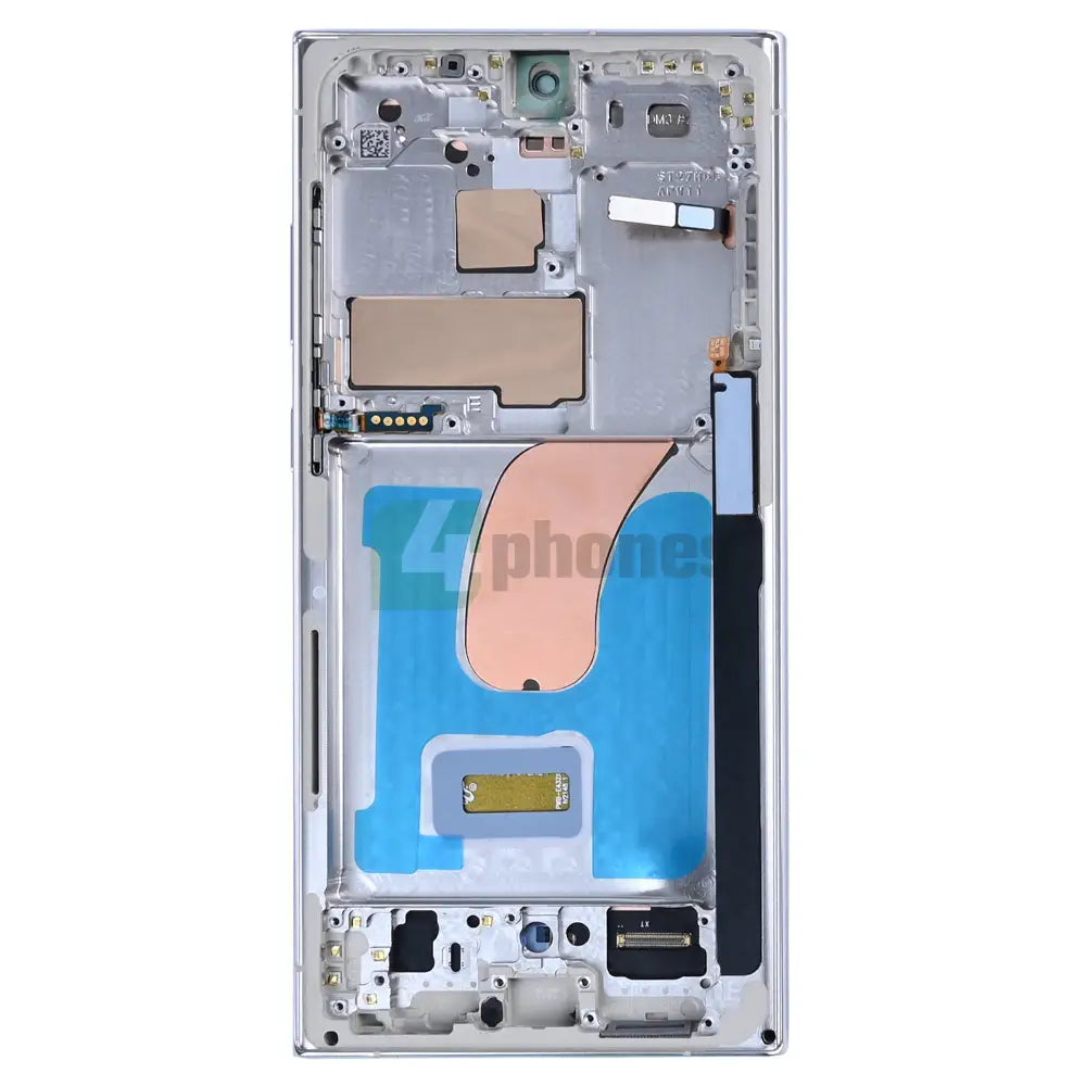 Samsung Galaxy S23 Ultra S918B Display And Digitizer With Frame Cream SOFT-OLED Back covers