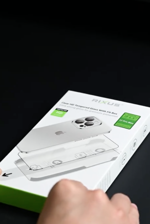 Tempered Glass with Fit Box