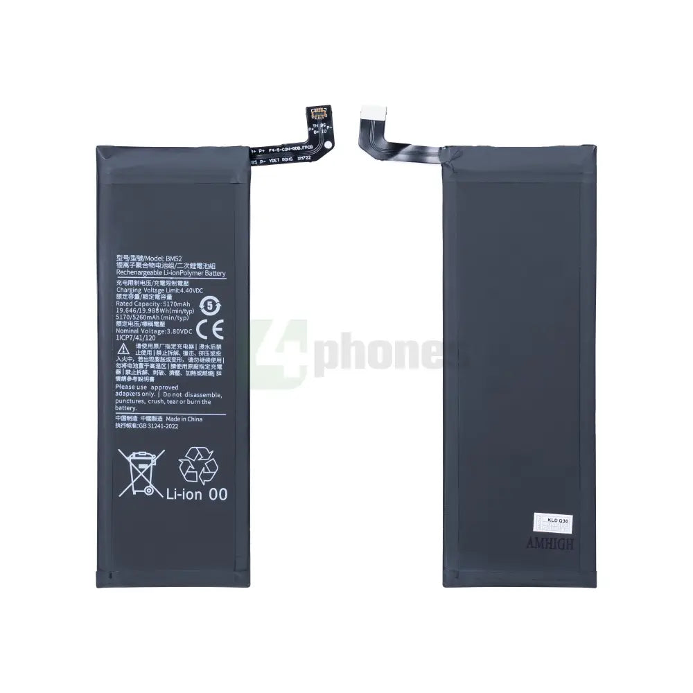 Xiaomi Mi Note 10 Mi Note 10 Pro Battery BM52 OEM Batteries