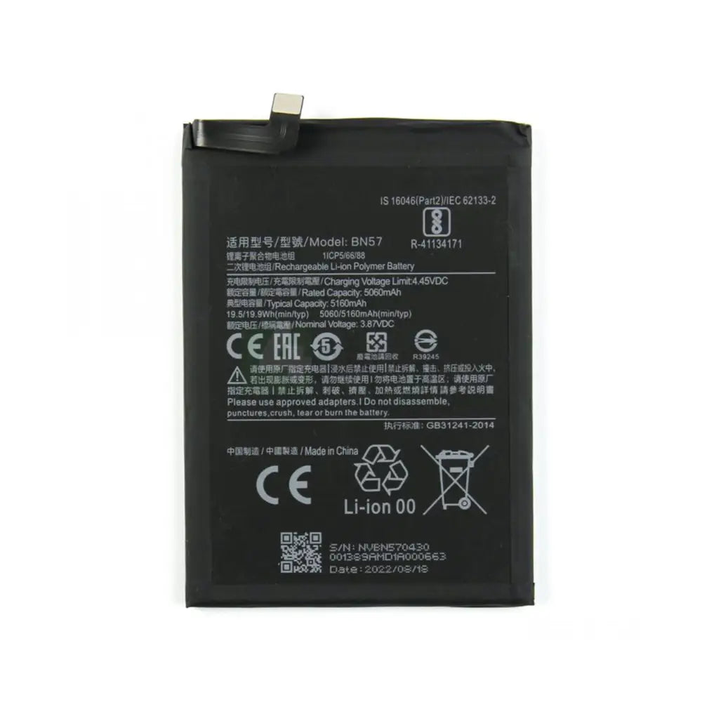 Xiaomi Poco X3 Pro Battery BN57 OEM Batteries
